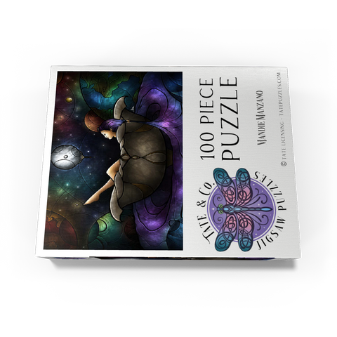 Worlds Away Stained Glass - Mandie Manzano 100 Jigsaw Puzzle box view3