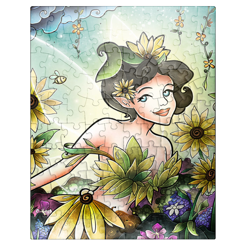 puzzleplate Cyrus the Fairy of Summer - Mandie Manzano 100 Jigsaw Puzzle