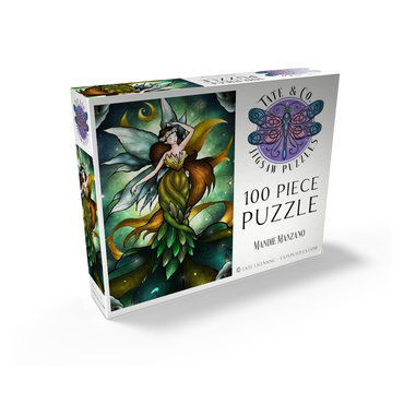 Midsummers Storm Stained Glass - Mandie Manzano 100 Jigsaw Puzzle box view2