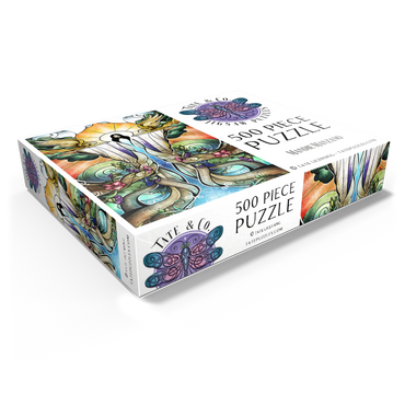 The Wells of Salvation Stained Glass 500 Jigsaw Puzzle box view1