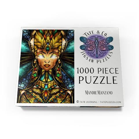 Nefertiri Stained Glass 1000 Jigsaw Puzzle box view3