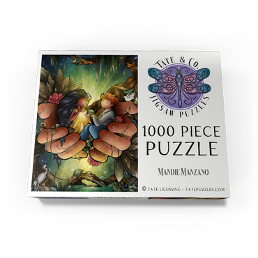 Love One Another Stained Glass 1000 Jigsaw Puzzle box view3