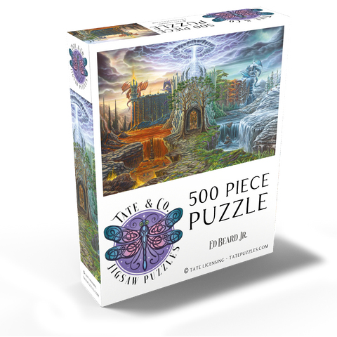 Dragon Lord's Lair - Ed Beard Jr 500 Jigsaw Puzzle box view2