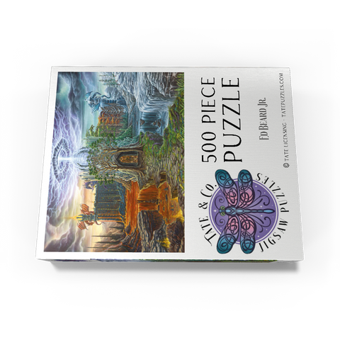 Dragon Lord's Lair - Ed Beard Jr 500 Jigsaw Puzzle box view3