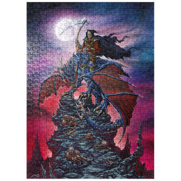 puzzleplate Dragon Reaper - Ed Beard Jr 500 Jigsaw Puzzle