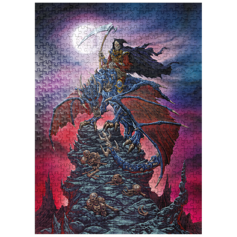 puzzleplate Dragon Reaper - Ed Beard Jr 500 Jigsaw Puzzle