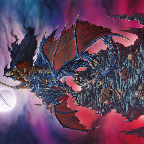 Dragon Reaper - Ed Beard Jr 500 Jigsaw Puzzle 3D Modell