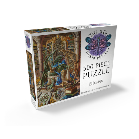 Kairos The Archivist Dragon - Ed Beard Jr 500 Jigsaw Puzzle box view2