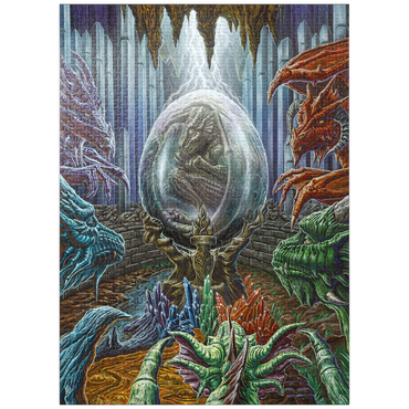 puzzleplate Etherrum Dragon Egg - Ed Beard Jr 1000 Jigsaw Puzzle