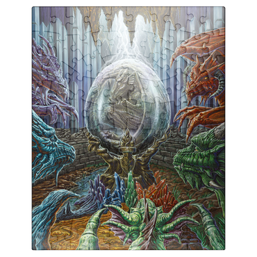 puzzleplate Etherrum Dragon Egg - Ed Beard Jr 100 Jigsaw Puzzle
