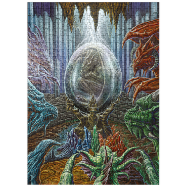 puzzleplate Etherrum Dragon Egg - Ed Beard Jr 500 Jigsaw Puzzle