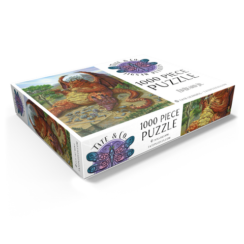 Lunch with a Toothpick Dragon - Ed Beard Jr 1000 Jigsaw Puzzle box view1