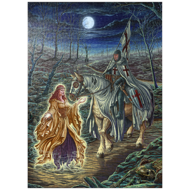 puzzleplate Perilous Forest Knight - Ed Beard Jr 1000 Jigsaw Puzzle