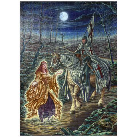 puzzleplate Perilous Forest Knight - Ed Beard Jr 1000 Jigsaw Puzzle