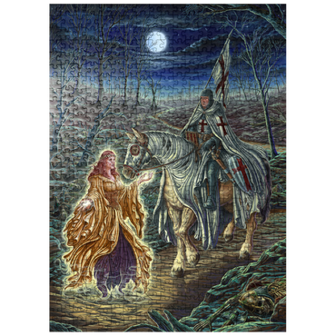puzzleplate Perilous Forest Knight - Ed Beard Jr 500 Jigsaw Puzzle