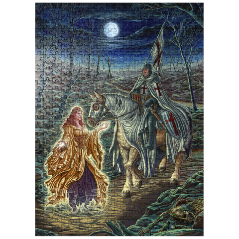 puzzleplate Perilous Forest Knight - Ed Beard Jr 500 Jigsaw Puzzle