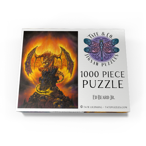 Harbinger of Fire Dragon - Ed Beard Jr 1000 Jigsaw Puzzle box view3