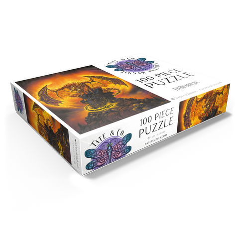 Harbinger of Fire Dragon - Ed Beard Jr 100 Jigsaw Puzzle box view1