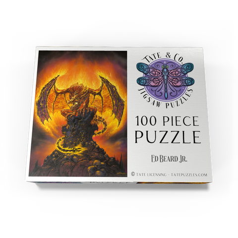 Harbinger of Fire Dragon - Ed Beard Jr 100 Jigsaw Puzzle box view3