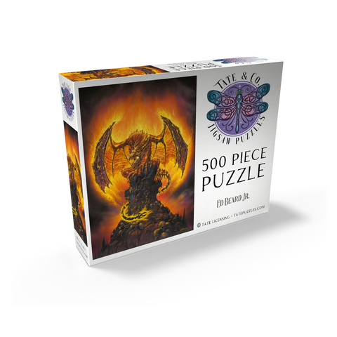Harbinger of Fire Dragon - Ed Beard Jr 500 Jigsaw Puzzle box view2