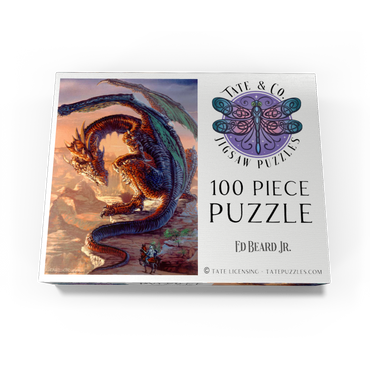 Bravery Misplaced Dragon - Ed Beard Jr 100 Jigsaw Puzzle box view3