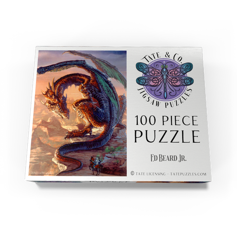 Bravery Misplaced Dragon - Ed Beard Jr 100 Jigsaw Puzzle box view3