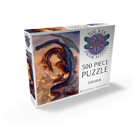 Bravery Misplaced Dragon - Ed Beard Jr 500 Jigsaw Puzzle box view2