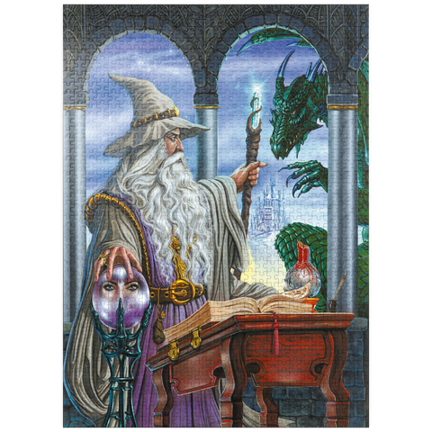 puzzleplate Wizard's Emissary - Ed Beard Jr 1000 Jigsaw Puzzle