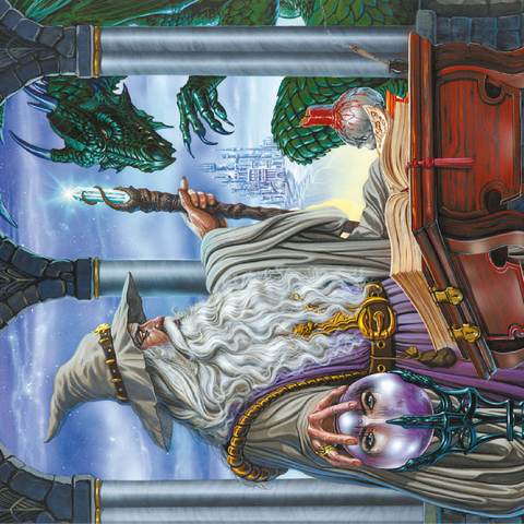 Wizard's Emissary - Ed Beard Jr 100 Jigsaw Puzzle 3D Modell