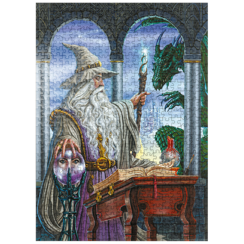 puzzleplate Wizard's Emissary - Ed Beard Jr 500 Jigsaw Puzzle