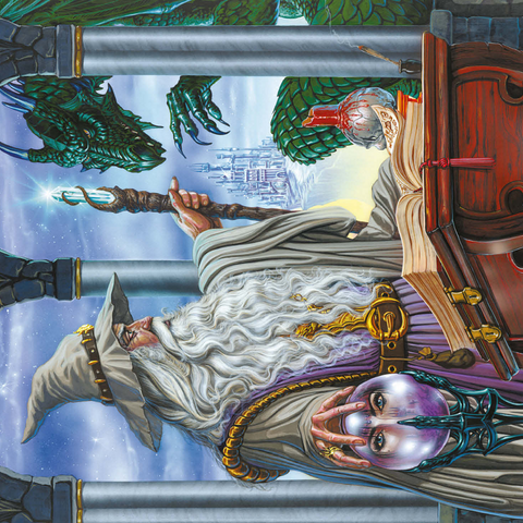 Wizard's Emissary - Ed Beard Jr 500 Jigsaw Puzzle 3D Modell