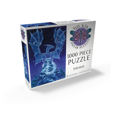 Caelestis Winter Spirit Dragon - Ed Beard Jr 1000 Jigsaw Puzzle box view2