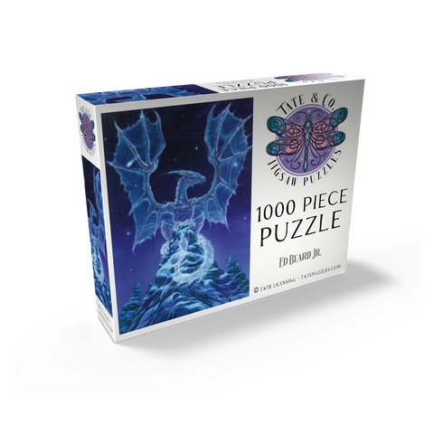 Caelestis Winter Spirit Dragon - Ed Beard Jr 1000 Jigsaw Puzzle box view2