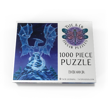 Caelestis Winter Spirit Dragon - Ed Beard Jr 1000 Jigsaw Puzzle box view3