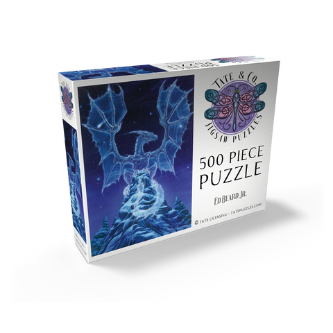 Caelestis Winter Spirit Dragon - Ed Beard Jr 500 Jigsaw Puzzle box view2