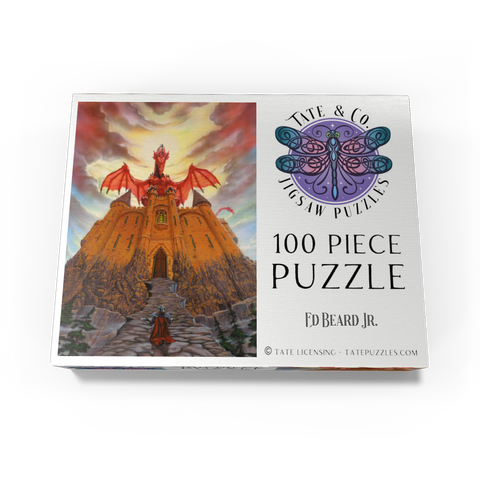 Dragon Lord's Magic Castle - Ed Beard Jr 100 Jigsaw Puzzle box view3