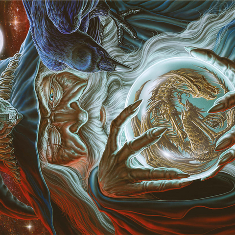 Dark Wizard - Ed Beard Jr 1000 Jigsaw Puzzle 3D Modell