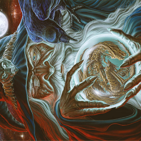 Dark Wizard - Ed Beard Jr 100 Jigsaw Puzzle 3D Modell