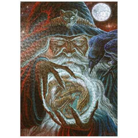 puzzleplate Dark Wizard - Ed Beard Jr 500 Jigsaw Puzzle