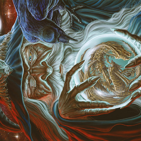 Dark Wizard - Ed Beard Jr 500 Jigsaw Puzzle 3D Modell