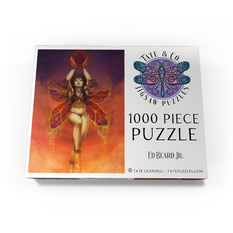 Fire Fairy Elemental - Ed Beard Jr 1000 Jigsaw Puzzle box view3
