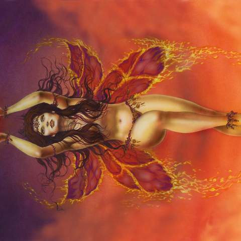 Fire Fairy Elemental - Ed Beard Jr 500 Jigsaw Puzzle 3D Modell