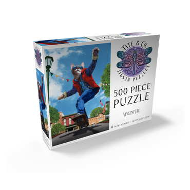 Cat to The Fututre Movie Cats - Vincent Hie 500 Jigsaw Puzzle box view2