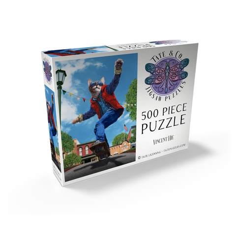 Cat to The Fututre Movie Cats - Vincent Hie 500 Jigsaw Puzzle box view2