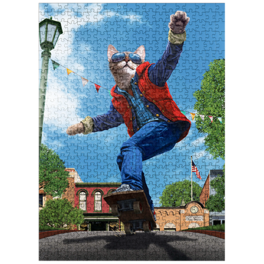 puzzleplate Cat to The Fututre Movie Cats - Vincent Hie 500 Jigsaw Puzzle