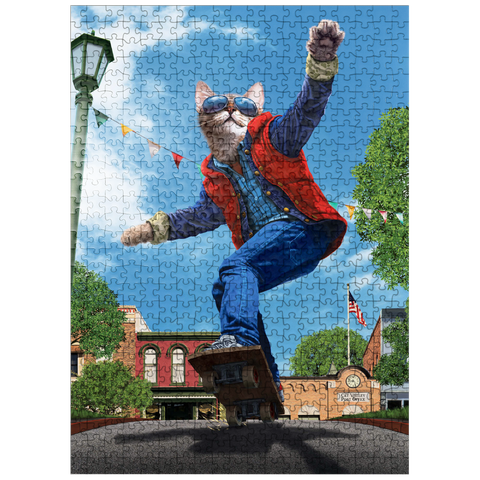 puzzleplate Cat to The Fututre Movie Cats - Vincent Hie 500 Jigsaw Puzzle