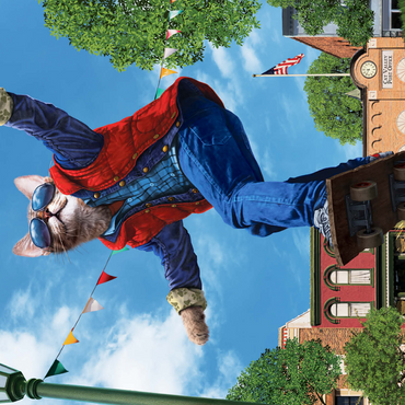 Cat to The Fututre Movie Cats - Vincent Hie 500 Jigsaw Puzzle 3D Modell