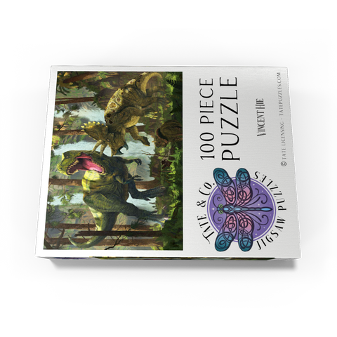 Protection Dinosaurs - Vincent Hie 100 Jigsaw Puzzle box view3
