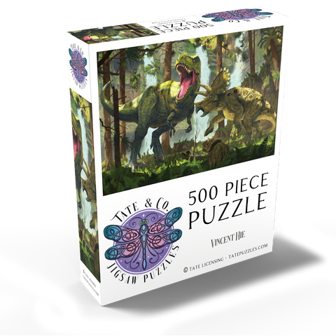 Protection Dinosaurs - Vincent Hie 500 Jigsaw Puzzle box view2