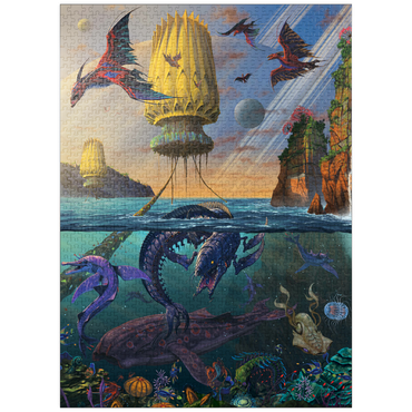 puzzleplate Cyris Alien World - Vincent Hie 1000 Jigsaw Puzzle